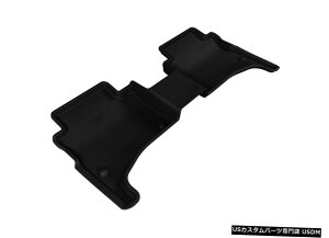 Floor Mat JO[SV^Ci[ubN2ڃtA}bg2003-2010JCG/gDAO Kagu All-Weather Liners Black 2nd Row Floor Mats for 2003-2010 Cayenne/Touareg