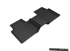 Floor Mat JO[SV^JX^tBbgCi[ubN2ڃtA}bg2018-2020eBOA Kagu All-Weather Custom Fit Liners Black 2nd Row Floor Mats for 2018-2020 Tiguan