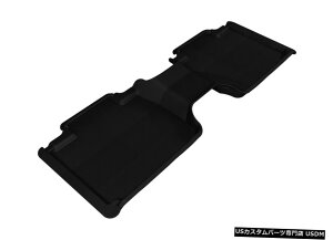 Floor Mat JO[SV^JX^tBbgCi[ubN2ڃtA}bgL1TY09121509 Kagu All-Weather Custom Fit Liners Black 2nd Row Floor Mats L1TY09121509