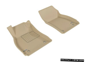 Floor Mat JO[SV^JX^tBbgCi[^1ڃtA}bgL1BC02611502 Kagu All-Weather Custom Fit Liners Tan 1st Row Floor Mats L1BC02611502