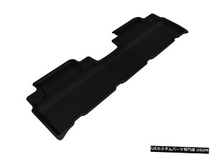 Floor Mat JO[SV^JX^tBbgCi[ubN2ڃtA}bgL1LX04121509 Kagu All-Weather Custom Fit Liners Black 2nd Row Floor Mats L1LX04121509