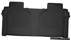 Floor Mat nXL[Ci[X-ActRgDA2ڃtA}bg19-20Vo[h/VGN[p Husky Liners X-Act Contour 2nd Row Floor Mats For 19-20 Silverado/Sierra Crew