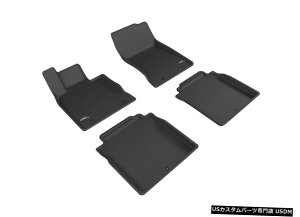 Floor Mat JO[SV^JX^tBbgCi[ubN1ڂ2ڃtA}bgL1GS00101509 Kagu All-Weather Custom Fit Liners Black 1st And 2nd Row Floor Mats L1GS00101509