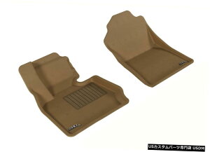 Floor Mat JO[SV^JX^tBbgCi[^1ڃtA}bgL1BM03211502 Kagu All-Weather Custom Fit Liners Tan 1st Row Floor Mats L1BM03211502