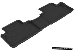 Floor Mat JO[SV^JX^tBbgCi[ubN2ڃtA}bg20-21eCh Kagu All-Weather Custom Fit Liners Black 2nd Row Floor Mats for 20-21 Telluride