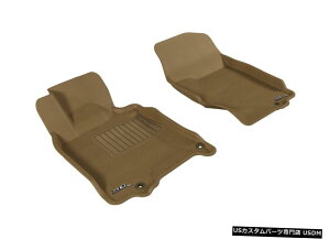 Floor Mat JO[SV^JX^tBbgCi[^1ڃtA}bgL1IN00611502 Kagu All-Weather Custom Fit Liners Tan 1st Row Floor Mats L1IN00611502