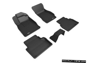 Floor Mat �J�O�[�S�V��^�J�X�^���t�B�b�g���C�i�[�u���b�N1��ڂ����2��ڃt���A�}�b�gL1AD05401509 Kagu All-Weather Custom Fit Liners Black 1st And 2nd Row Floor Mats L1AD05401509 �y���s�A���i�z