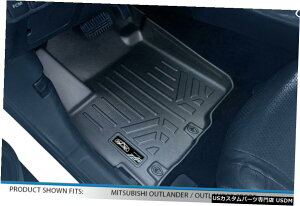 Floor Mat MaxlinertA}bgZbgJ[SCi[ubN2011-2020Mitsubishi Outlander Maxliner Floor Mats Set Cargo Liner Black For 2011-2020 Mitsubishi Outlander