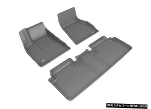 Floor Mat JO[SV^JX^tBbgCi[O[1ڂ2ڃtA}bgL1TL01301501 Kagu All-Weather Custom Fit Liners Gray 1st And 2nd Row Floor Mats L1TL01301501