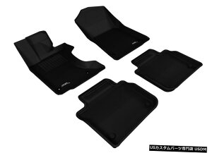 Floor Mat JO[SV^JX^tBbgCi[ubN1ڂ2ڃtA}bgL1LX03001509 Kagu All-Weather Custom Fit Liners Black 1st And 2nd Row Floor Mats L1LX03001509