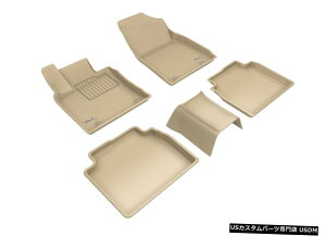 Floor Mat �J�O�[�S�V��^�J�X�^�����C�i�[�^��1��ڂ����2��ڃt���A�}�b�g2019-20ES300h Kagu All-Weather Custom Liners Tan 1st And 2nd Row Floor Mats for 2019-20 ES300h �y���s�A���i�z