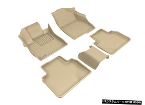 Floor Mat JO[SV^JX^tBbgCi[^1ڂ2ڃtA}bgL1HD09801502 Kagu All-Weather Custom Fit Liners Tan 1st And 2nd Row Floor Mats L1HD09801502