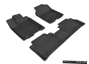 Floor Mat JO[SV^JX^tBbgCi[O[1ڂ2ڃtA}bgL1AC00501501 Kagu All-Weather Custom Fit Liners Gray 1st And 2nd Row Floor Mats L1AC00501501