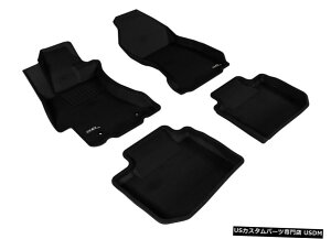 Floor Mat JO[SV^JX^tBbgCi[ubN1ڂ2ڃtA}bgL1SB02001509 Kagu All-Weather Custom Fit Liners Black 1st And 2nd Row Floor Mats L1SB02001509
