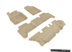 Floor Mat JO[SV^JX^tBbgCi[^1A2A3ڃtA}bgL1IN02601502 Kagu All-Weather Custom Fit Liners Tan 1st 2nd 3rd Row Floor Mats L1IN02601502