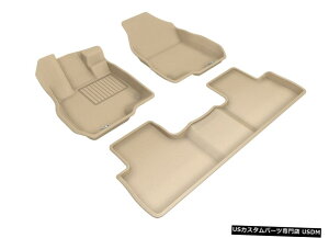 Floor Mat JO[SV^JX^tBbgCi[^1ڂ2ڃtA}bgL1AC01401502 Kagu All-Weather Custom Fit Liners Tan 1st And 2nd Row Floor Mats L1AC01401502