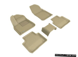 Floor Mat JO[SV^Ci[^1ڂ2ڃtA}bg2019-2020JCG Kagu All-Weather Liners Tan 1st And 2nd Row Floor Mats for 2019-2020 Cayenne
