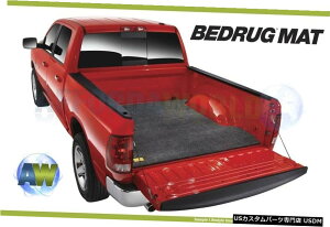 Floor Mat BedRug�J�X�^���O���[6.4�t�B�[�g�x�b�h�}�b�g�A�X�v���[�C�����C�i�[�t��/�Ȃ��g���b�N�pBMT02SBS BedRug Custom Gray 6.4ft Bed Mat For Truck With/Without Spray-In Liner BMT02SBS �y���s�A���i�z