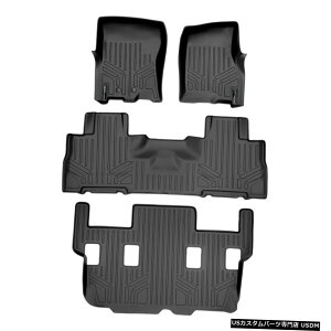 Floor Mat 11-17GNXyfBVirQ[^[oPbgV[gpSmartlinertA}bgubNR\[Ȃ Smartliner Floor Mat Black for 11-17 Expedition Navigator Bucket Seat No Console