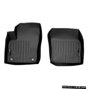 Floor Mat SmartlinertA}bgCi[ubN2018-2021g^C-HR1ڃZbg Smartliner Floor Mats Liners Black For 2018-2021 Toyota C-HR First Row Set