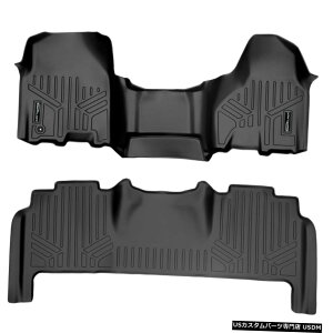 Floor Mat SmartlinertA}bgZbgubN2010-2012_bWKLux`V[gt Smartliner Floor Mats Set Black for 2010-2012 Dodge Ram Mega Cab W/ Bench Seats