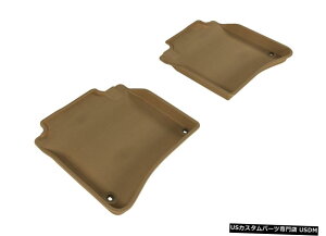 Floor Mat �J�O�[�I�[���E�F�U�[�J�X�^���t�B�b�g���C�i�[�^��2��ڃt���A�}�b�gL1MB04621502 Kagu All Weather Custom Fit Liners Tan 2nd Row Floor Mats L1MB04621502 �y���s�A���i�z