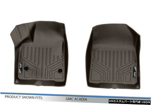 Floor Mat SmartlinerJX^tBbgtA}bgCi[2017-2021GMCAJfBAp1ڃRRA Smartliner Custom Fit Floor Mats Liners 1st Row Cocoa For 2017-2021 GMC Acadia