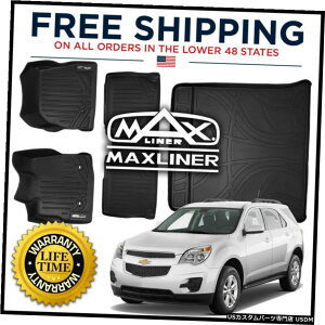 Floor Mat MaxLiner All Weather 1st 2ndCargo Floor Mats Set for 2010-11 Equinox / Terrain MaxLiner All Weather 1st 2nd  Cargo Floor Mats Set for 2010-11 Equinox/Terrain