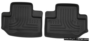 Floor Mat nXL[Ci[X-ActRgDAA[tA}bg2011-2018O[JK2-Dr Husky Liners X-Act Contour Rear Row Floor Mats for 2011-2018 Wrangler JK 2-Dr