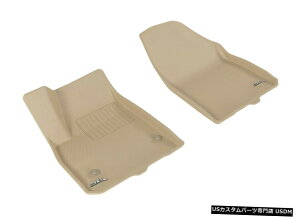 Floor Mat JO[I[EFU[JX^tBbgCi[^1ڃtA}bg2017-2021XT5 Kagu All Weather Custom Fit Liners Tan 1st Row Floor Mats for 2017-2021 XT5