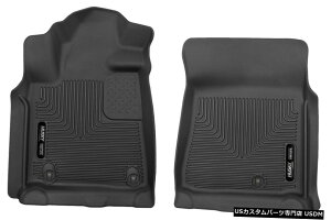 Floor Mat nXL[Ci[X-ActR^[tgtA}bgubN2007-2011g^^h Husky Liners X-Act Contour Front Floor Mats Black for 2007-2011 Toyota Tundra