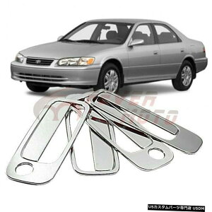N[bL g^Jp2̌tN[hAnhJo[19971998 1999 2001 FM Chrome Door Handle Cover W/ 2 Keyholes For Toyota Camry 1997 1998 1999 2001 FM