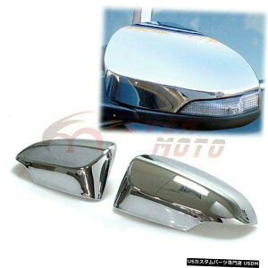N[bL 2014-2017g^JFMpMJbgAEgtABSN[hA~[Jo[ ABS Chrome Door Mirror Cover W/Signal Cutout For 2014-2017 Toyota Camry FM