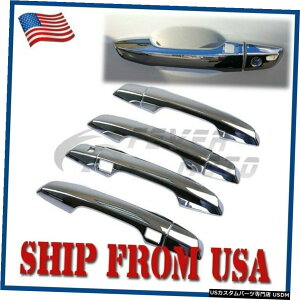 N[bL z_CRV2017-2019 FMpX}[gL[JbgAEgtčABSN[hAnhJo[ US ABS Chrome Door Handle Cover W/ Smart Key Cutout For Honda CRV 2017-2019 FM