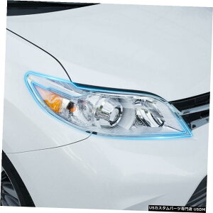 N[bL ABSN[ANZT[wbhCgvJo[g2g^VGi15-19 ABS Chrome Accessories Head Light Lamp Cover Trim 2pcs For Toyota Sienna 15-19