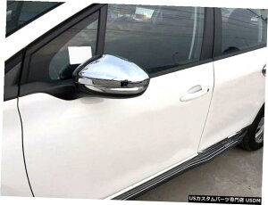 N[bL ABSN[TCh~[gJo[2vW[20082014-2018 ABS Chrome Side Mirror Trim Cover 2pcs For Peugeot 2008 2014 - 2018