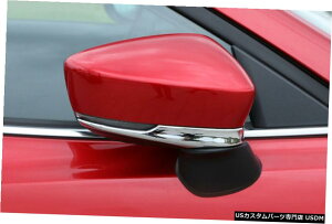 N[bL }c_6M6 /AeU2019-2020 Chrome Rear View Mirror Stripe Cover Trim 2pcs For Mazda 6 M6 / Atenza 2019-2020