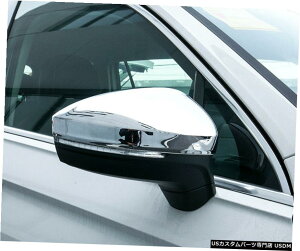 N[bL ABSN[ANZT[TChhA~[Jo[g2{tHNX[QeBOA2017-2020 ABS Chrome Accessories Side Door Mirror Cover Trim 2pcs For VW Tiguan 2017-2020