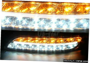 N[bL |VF911997N[nEWODRL32 LED^[VOiop[p[LOCgp For Porsche 911 997 Chrome Housing DRL 32 LED Turn Signal Bumper Parking Lights