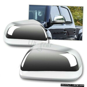 N[bL 2012-2015g^^R}N[ABSTCh~[Jo[g2PCS For 2012-2015 Toyota Tacoma Chrome ABS Side Mirror Cover Trim 2PCS