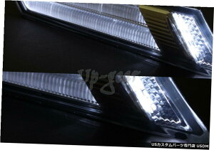 N[bL 2005- 2012Ñ|VFJLEDN[nEWONATCh}[J[op[Cg For 2005-2012 Porsche Carrera LED Chrome Housing Clear Side Marker Bumper Lights