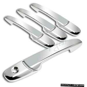 N[bL 02-09}c_2 / 04-09}c_3~[N[8PCShAnhJo[Lbvg For 02-09 Mazda 2/04-09 Mazda 3 Mirror Chrome 8PCS Door Handle Cover Cap Trim