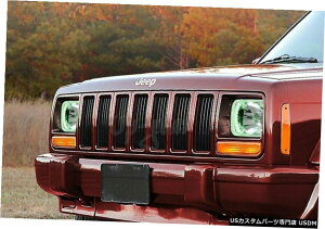 �N���[�����b�L 7 x6 H6014 H6052 H6054�V�[���h�r�[���O���[��LED�N���[���n�E�W���O�N���A�w�b�h���C�g 7x6 H6014 H6052 H6054 Sealed Beam Green LED Chrome Housing Clear Headlights �y���s�A���i�z