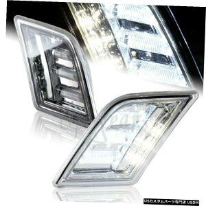 N[bL 2008- 2011NZfXxcW204CNXLEDTCh}[J[NAop[Cg For 2008-2011 Mercedes Benz W204 C-Class LED Side Marker Clear Bumper Lights