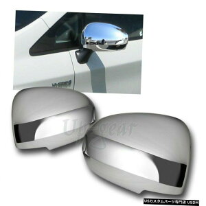 N[bL 2010-2015g^vEXN[ABSvX`bNTCh~[Jo[ECJ[Ȃ For 2010-2015 Toyota Prius Chrome ABS Plastic Side Mirror Cover NO Turn Signal
