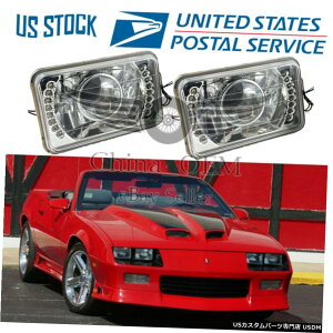 N[bL jo[T5 XNGAvWFN^[wbhvLEDvhCrOCgop[wbhCg Universal 5" Square Projector Headlamp LED Lamps Driving Light Bumper Headlight