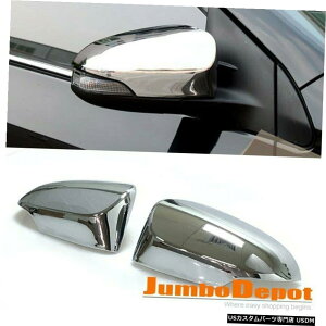 N[bL VOiJbgAEgtBbgtN[TCh~[Jo[g14-17g^JJ[ Chrome Side Mirror Cover Trims w/Signal Cutout Fit 14-17 Toyota Camry Corolla