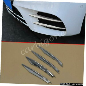 N[bL ZfXxcANX2019-2020p[cpN[tgtHOCgJo[vg Chrome Front Fog Light Cover Lamp Trim For Mercedes-Benz A-Class 2019-2020 Parts