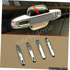 N[bL XotHX^[2019-2020ANZT[pN[hAnhJo[gI[o[C Chrome Door Handle Cover Trims Overlay For Subaru Forester 2019-2020 Accessories