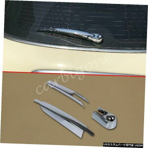 N[bL ~jN[p[2015-2020ANZT[pN[ACp[Jo[g Chrome Rear Windshield Wiper Cover Trims For Mini Cooper 2015-2020 Accessories